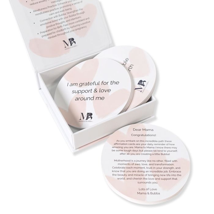 Empowering Pregnancy Affirmation Cards: Your Essential Companion for a Positive Journey
