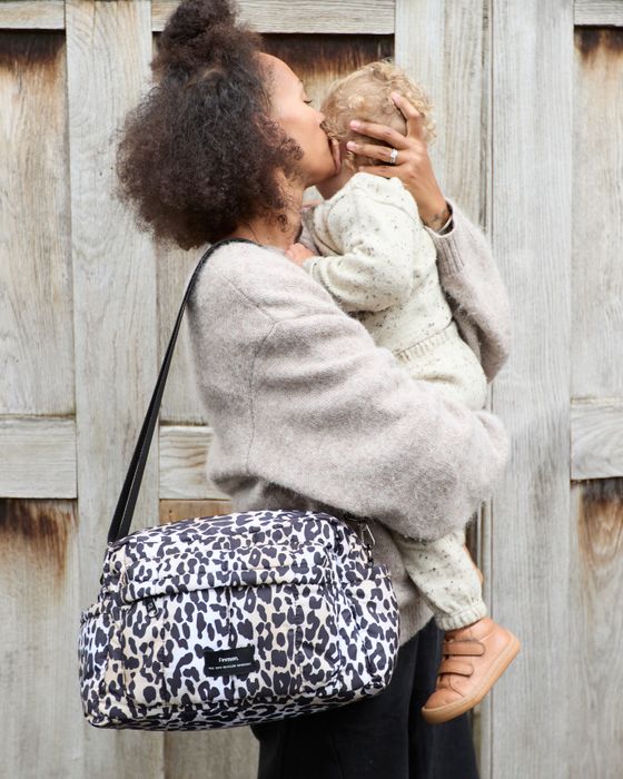 FREYA Eco Oversized Stroller Organiser in Leopard £89