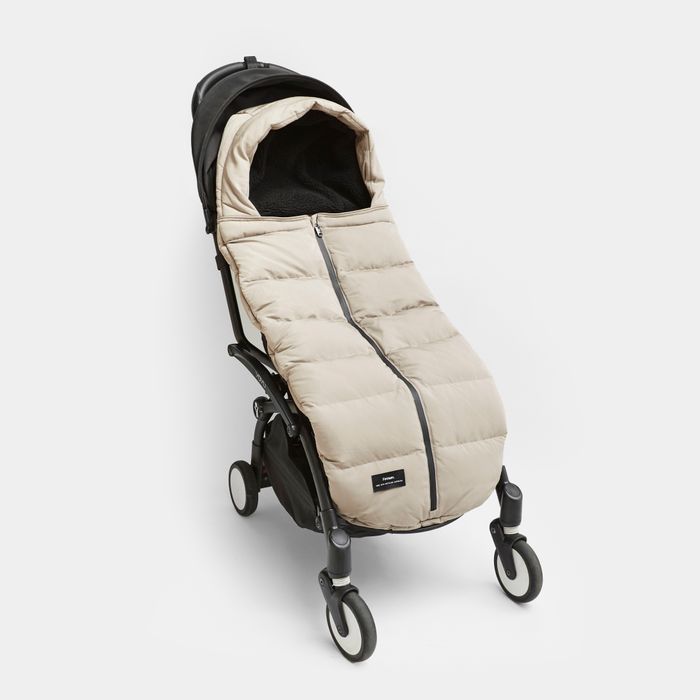 ALMA Eco Universal quilted footmuff Taupe £129