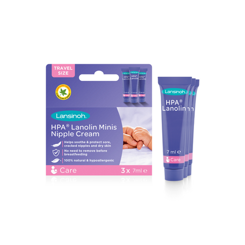 HPA® Lanolin Nipple Cream 3x7ml