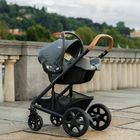 Joie Chrome Deluxe Travel System Bundle with 2-in-1 Seat and R129 Car Seat Moonlight