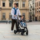Panorama XTi by Babylo Travel System Bundle with 2-in-1 Seat and R129 Car Seat Almond