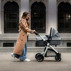 Panorama XTi by Babylo Travel System Bundle with 2-in-1 Seat and R129 Car Seat Granite