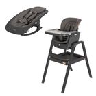 Tutti Bambini Nova High Chair and Rocker Set Grey
