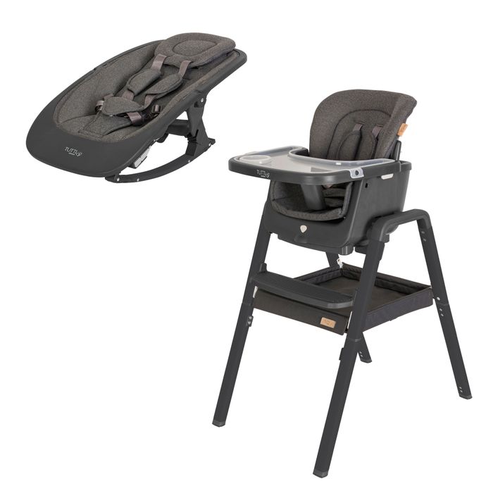 Tutti Bambini Nova High Chair and Rocker Set Grey