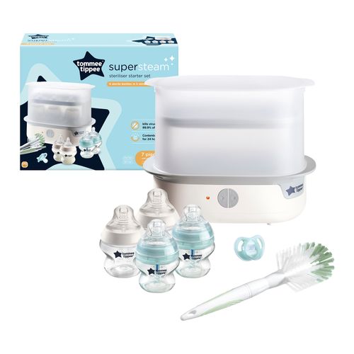 Tommee Tippee Steriliser SuperSteam Starter Set