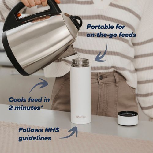 Nuby Rapid Cool Flask Baby Bottle Maker