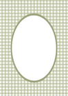 Gingham Picture Frame Mount Board