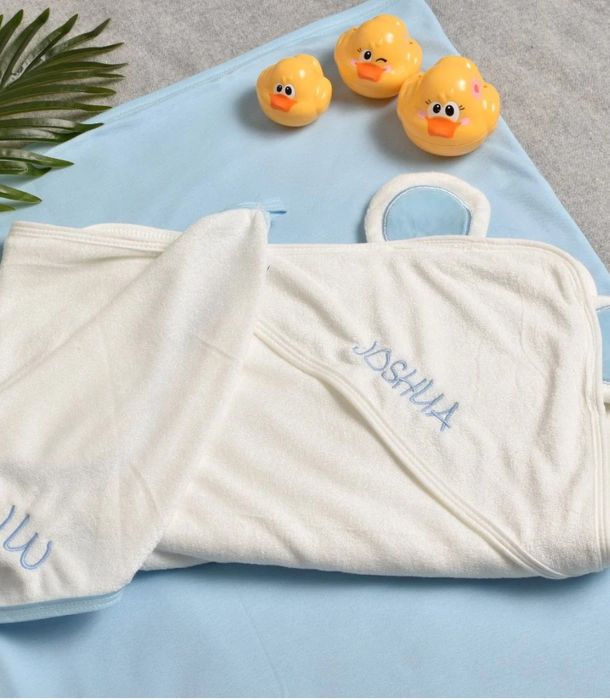 Luxury Organic Bamboo Hooded Towel