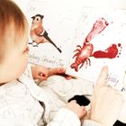 ABC Animals - Hand & Footprint Memory Book