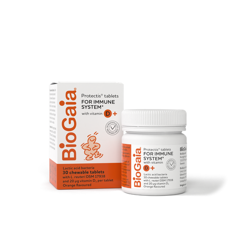 BioGaia Protectis Vitamin D3 20ug Chewable Tablets 30's