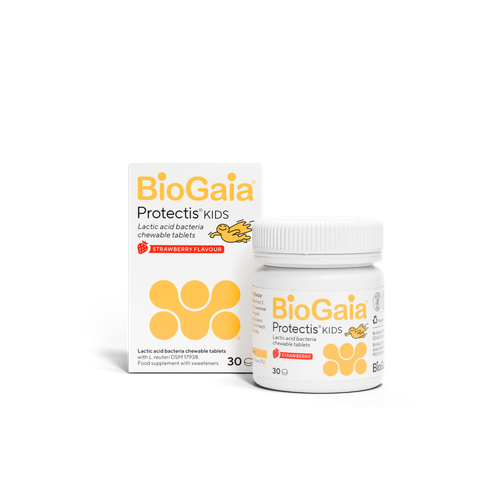 BioGaia Protectis Kids Strawberry Chewable Tabs 30's