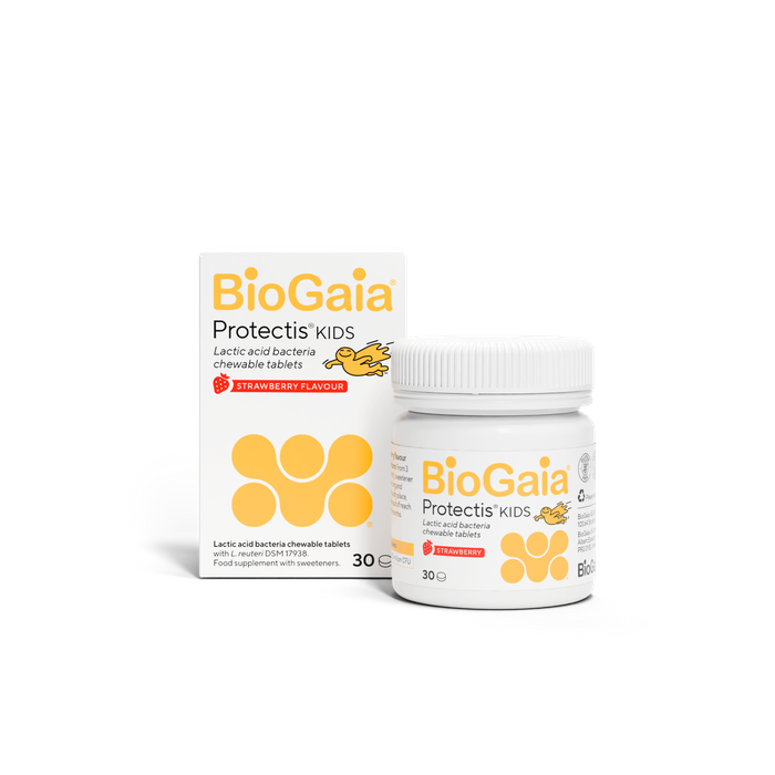 BioGaia Protectis Kids Strawberry Chewable Tabs 30's