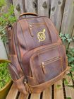 Raefin Leather Dad Backpack
