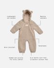 ALF Eco Pramsuit - Beige