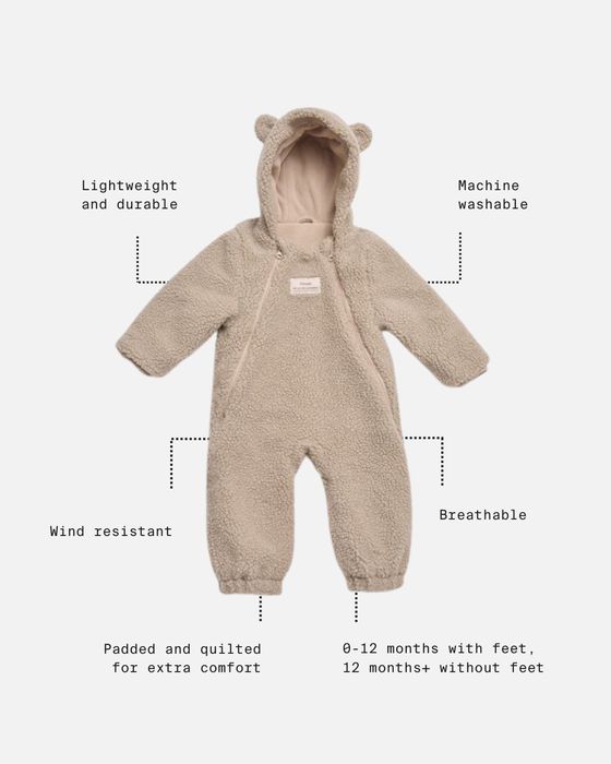 ALF Eco Pramsuit - Beige