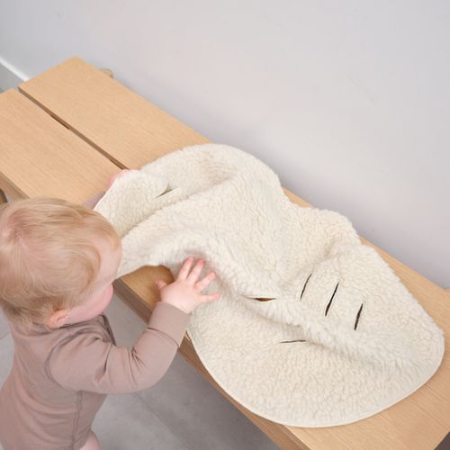 ASTOR Merino Wool Pram liner - Cream