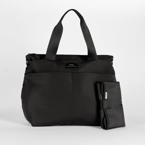 SIGRID Eco Changing Bag with Changing Mat - Black