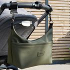 FIA Eco Stroller Organiser with Stroller Clips - Khaki