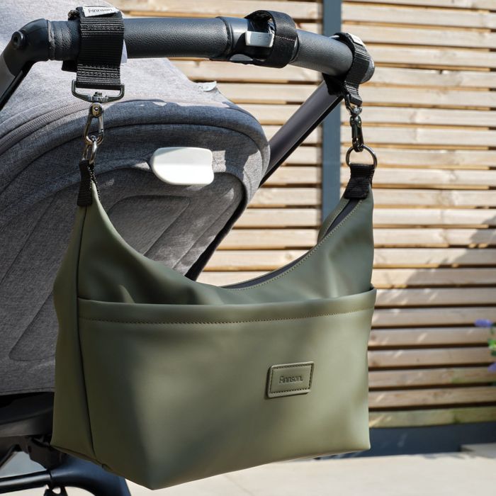 FIA Eco Stroller Organiser with Stroller Clips - Khaki
