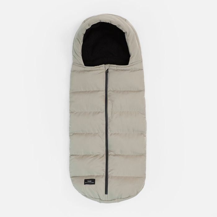 ALMA Eco Universal quilted footmuff - Taupe
