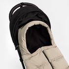 ALMA Eco Universal quilted footmuff - Taupe