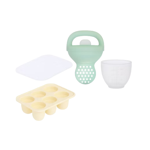 Fruit Pacifier & Freezer Tray Set