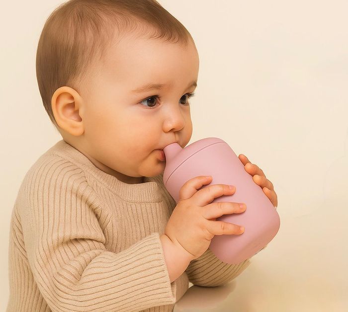 2-in-1 Silicone Training Cup