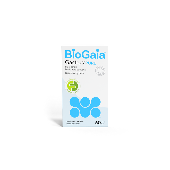 BioGaia Gastrus PURE Capsules 60's