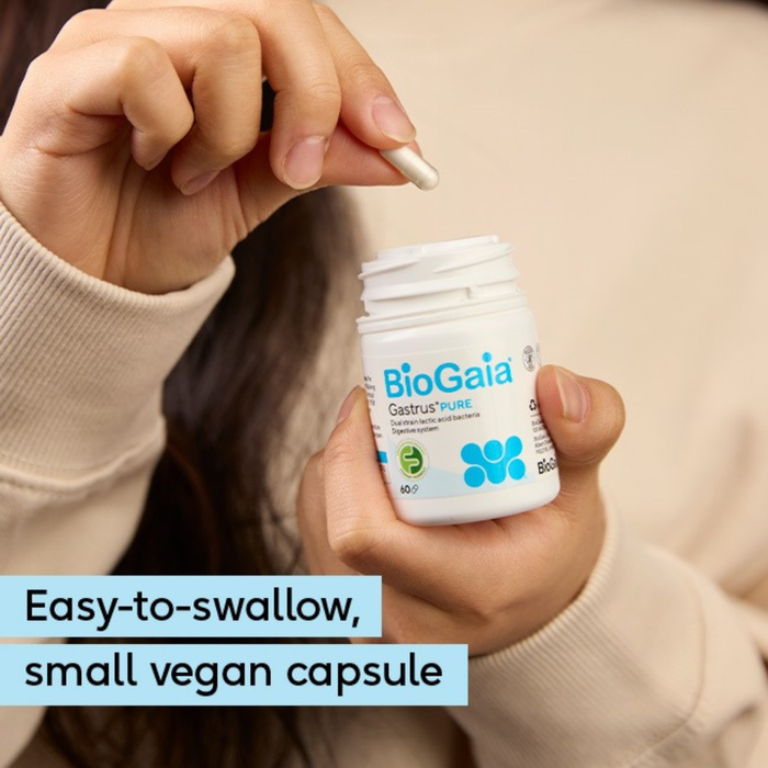 BioGaia Gastrus PURE Capsules 60's