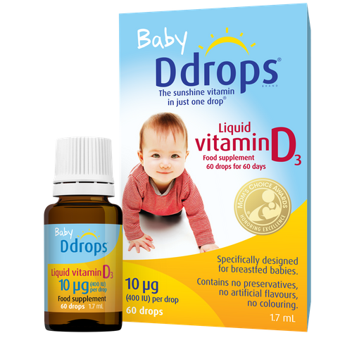 Baby Ddrops 10 µg (400 IU) Vitamin D3