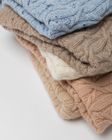 Eternal Cable Cashmere Blanket
