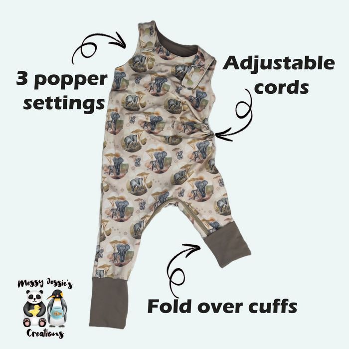 Grow With Me Rompers