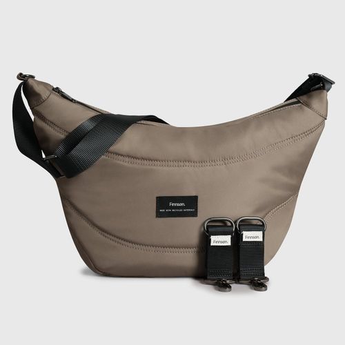 OSMA Eco Stroller Organiser with Stroller Clips - Mocha