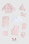 Organic Cotton 10-Piece Pink Newborn Hospital Set