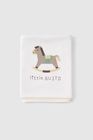 Double-Layer Organic Cotton Baby Blanket – Playtime Foal Pattern
