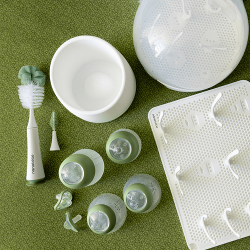 Nanobebe Breastmilk and Silicone Baby Bottle Ultimate Set