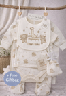 Luxury Baby Boy Gift Set – Bear & Friends Collection (NB-6 Months) - NK05