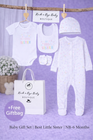 Luxury Newborn Baby Gift Set – “Best Little Sister” (NB–6 Months) - NK05