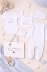 Luxury Newborn Baby Gift Set – “Best Little Brother” (NB–6 Months) - NK05