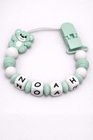 Baby Pacifier Clips with Name – Personalised Dummy Holders
