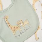 Newborn 5 Piece Baby Gift Set with Gift Bag – Unisex Safari Design