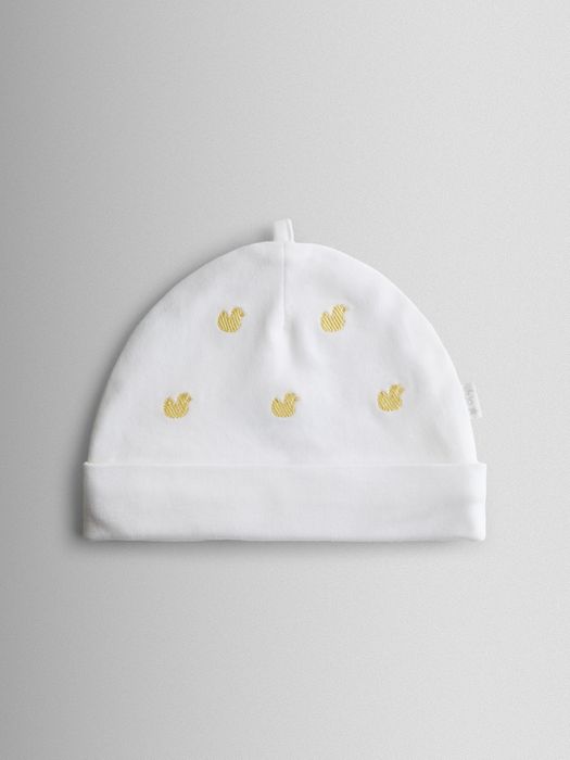 JoJo Maman Bebe - Yellow Duck Embroidered Set
