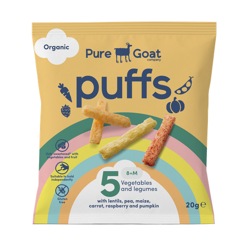 Pure Goat Bio Puffs 5 Vegetables and Legumes