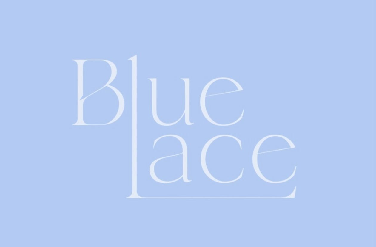 Blue Lace Photo Wall