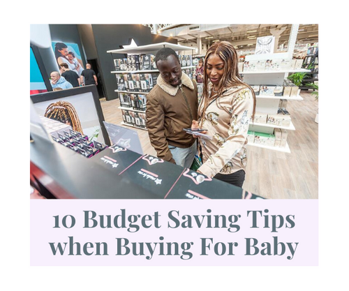 10 Budget Saving Tips when Buying For Baby