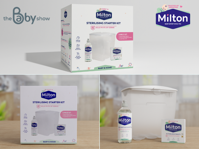 New Sterilising Starter Kit from Milton