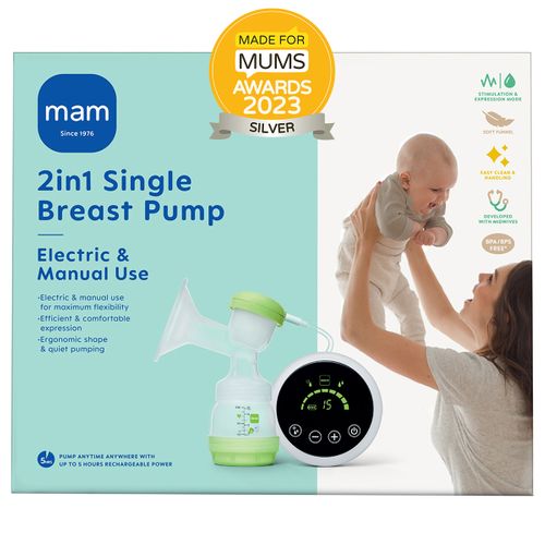 MAM 2in1 Single Breast Pump - 52% OFF - £80