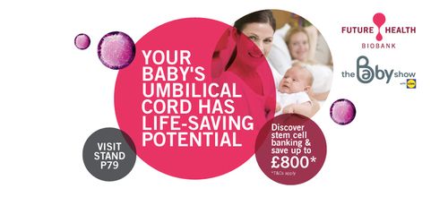 Save up to £800 on cord blood and tissue banking!
