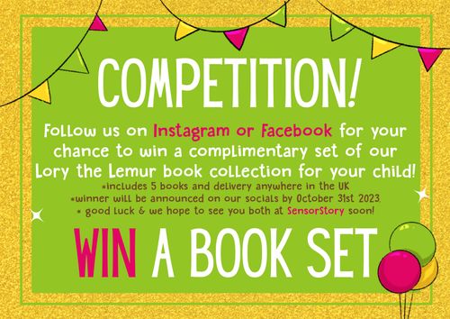Win the Complete Lory the Lemur Book Collection!